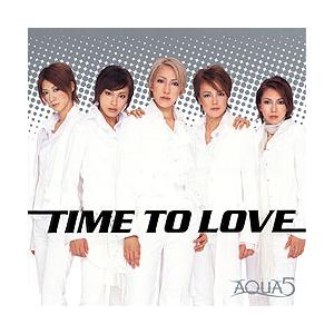 AQUA5 「TIME TO LOVE」 （CD）｜musical-shop