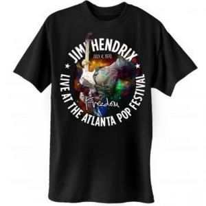 ジミ ヘンドリックス アトランタ ポップ コズミック オフィシャル Tシャツ Jimi Hendrix Atlanta Pop Cosmic T-shirt ロック バンド｜musical-story
