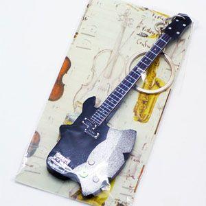 [Musical Story] ミニチュア ギター フィギュア キーホルダーKISS ジーン シモン...