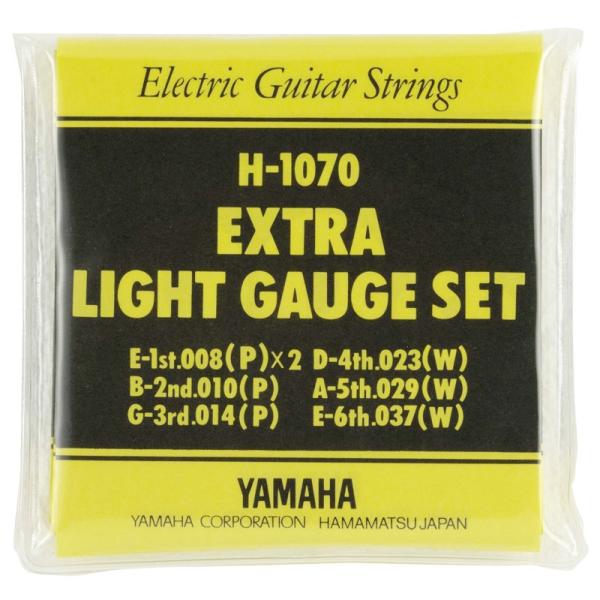 YAMAHA H1070 を 1set エレキギター弦 スーパーライト