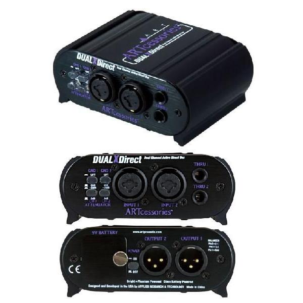 ART Dual X Direct デュアル・ダイレクトボックス (アクティブ) ACDX