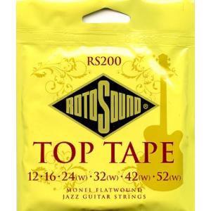 RotoSound (ロトサウンド) RS200 フラットワウンド ギター弦 1set｜musicfarm