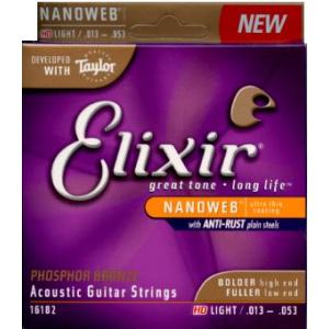 Elixir (エリクサー) アコースティックギター弦 16182 Phosphor Bronze ...