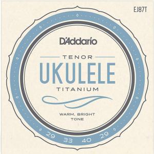 D’addario／EJ87T Titanium Ukulele, Tenor を 2set　ダダリオ テナーウクレレ弦｜musicfarm