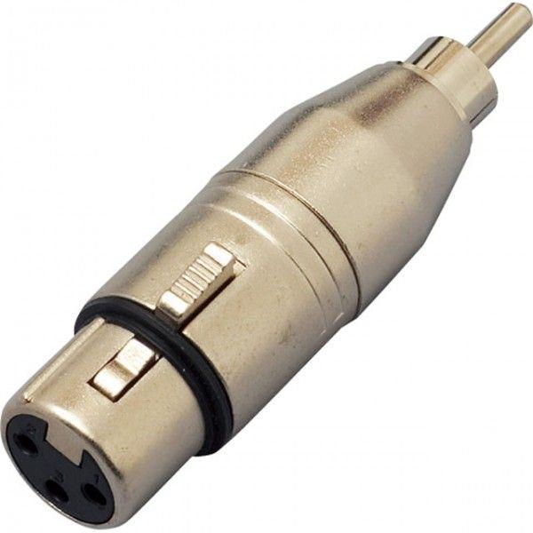 KC／CA312 XLR(F)/RCA(M)　変換コネクター