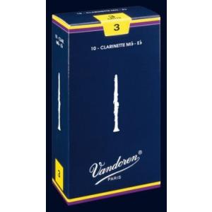 Vandoren Ebクラリネット用トラディショナル 3.0　CR113　10枚入り バンドーレン ...
