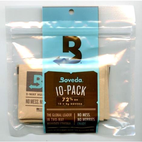 Boveda B72 8g 楽器専用湿度コントロール剤 10パック
