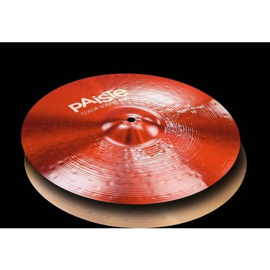 PAISTE Color Sound 900 Red Heavy Hi-Hat 14&quot; BOTTOM...