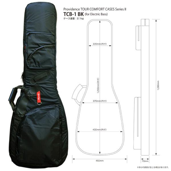 Providence TOUR COMFORT CASES TCB-1 BK (for Electr...