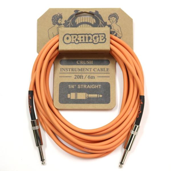 ORANGE　CRUSH Instrument Cable　CA036　6m 1/4&quot; Straig...