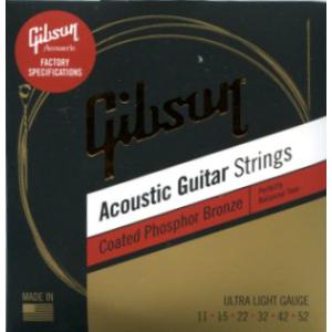 Gibson SAG-CPB11 Coated Phosphor Bronze　ULTRA Light Gauge　2セット｜musicfarm