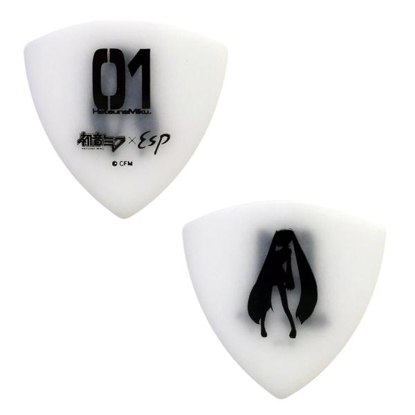 ESP Signature Pick Series 初音ミク Model PD-Miku03BK 1...