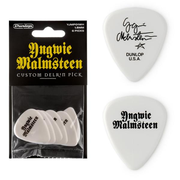 Dunlop YNGWIE MALMSTEEN 1.5MM White 6枚入り