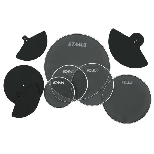 TAMA タマ ドラムセット用消音パッドセット 10&quot;,12&quot;,14&quot;,16&quot;,22&quot;BD,HI-H...