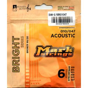 Mark Strings DVM-S/6BR01047 BRONZE 80/20 を 1set｜musicfarm