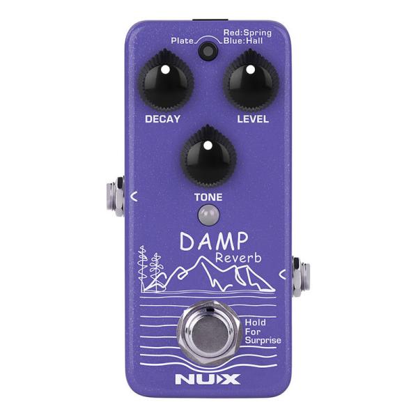NUX　リバーブ　3 Reverb in a mini pedal Damp Reverb (NRV...