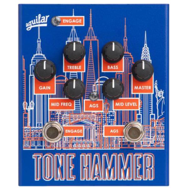AGUILAR ベースプリアンプ/DI PEDAL TONE HAMMER LTD PREAMP /...