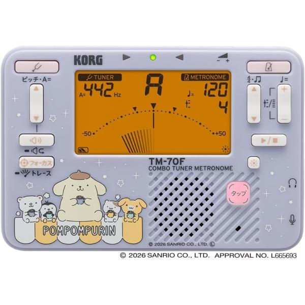 KORG サンリオキャラクターズ特別デザイン COMBO TUNER METRONOME TM-70...