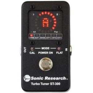 新品 Sonic Research ST-300 Mini ストロボチューナー Sonic Research ST-300 Mini Stompbox Strobe Tuner｜チューナー
