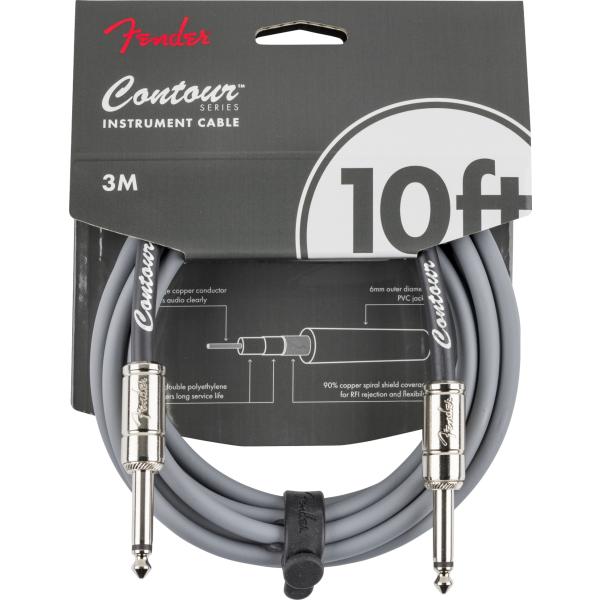 Fender(フェンダー) Contour 10' Cable, Inca Silver
