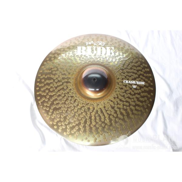 【中古】PAiSTe(パイステ) RUDE Crash/Ride 18"