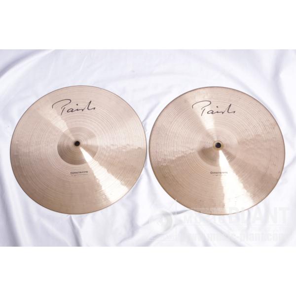【中古】PAiSTe(パイステ) Dimensions HiHat Top&amp;Bottom 13"