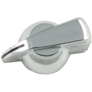 Screw Chicken Head Knob Silver