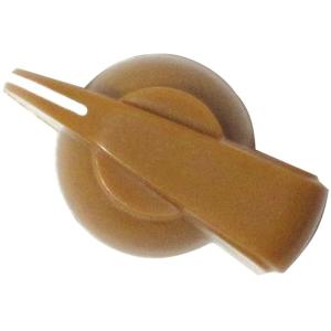 Screw Chicken Head Knob Tan