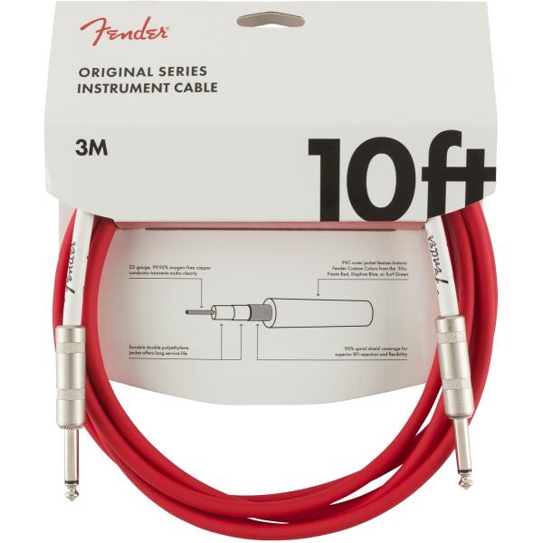 Fender(フェンダー) Original Cable 10FT Fiesta Red
