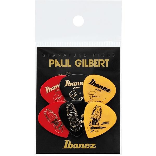 Ibanez アイバニーズ / 1000PGSP ポール ギルバート シグネチャー ピック 6枚セッ...
