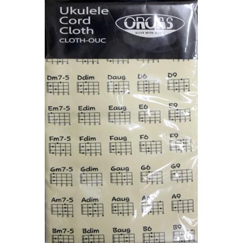 ORCAS オルカス / CLOTH-OUC CRM ウクレレ用クロス クリーニングクロス  ウクレ...
