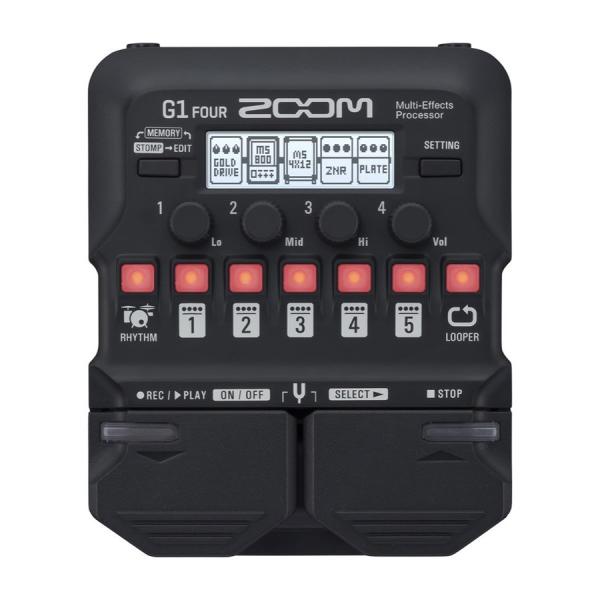 Zoom ズーム / G1 FOUR GUITAR MULTI-EFFECTS PROCESSOR ...