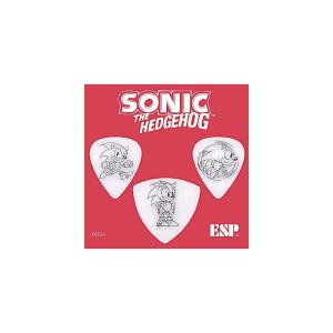 ESP イーエスピー / ESP × SONIC CLASSIC SONIC PICKSET PS-C-SONIC ソニック・ザ・ヘッジホッグ ピック 2025年5月31日までの期間限定