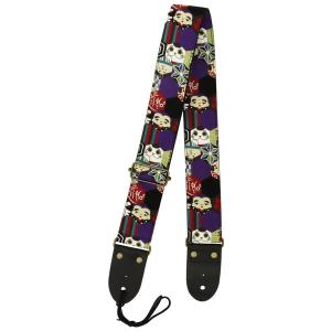 Aria アリア / SPS-2000KW PP 亀甲和柄 ギターストラップ