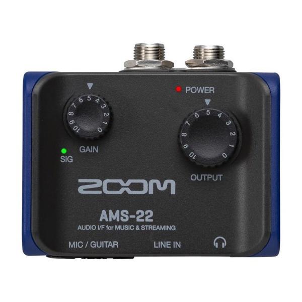 Zoom ズーム / AMS-22 AUDIO INTERFACES 2イン／2アウト オーディオイ...