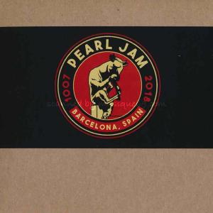 パールジャム Pearl Jam - European Tour: Barcelona, Spain 10/07/2018 (CD)｜musique69