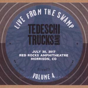 テデスキトラックスバンド Tedeschi Trucks Band - Live from the Swamp Volume 4: Morrison, Co 07/30/2017 (CD)｜musique69
