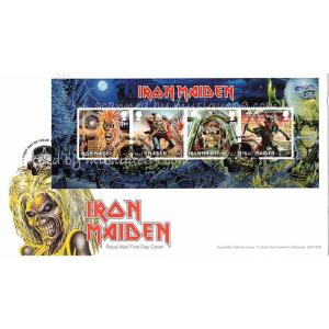 アイアンメイデン - Iron Maiden Eddie Stamp Sheet Souvenir｜musique69