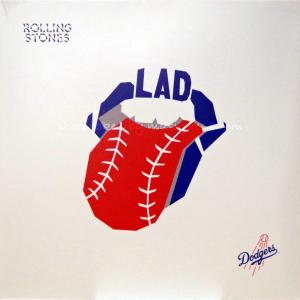 ローリングストーンズ The Rolling Stones - Hackney Diamonds: US Exclusive "Stones x MLB" Los Angeles Dodgers/ Baseball White Coloured LP (vinyl)｜musique69