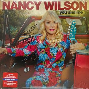 ハート Heart (Nancy Wilson) - You and Me: US Exclusive Autographed/ Royal Blue Coloured LP (vinyl)｜musique69