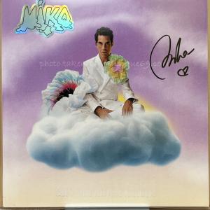 ミーカ Mika - Que ta Tete Fleurisse Toujours: FR Exclusive Autographed/ Blue-White Marble Coloured LP (vinyl)｜musique69