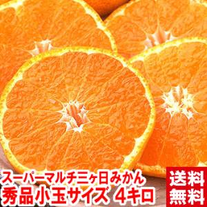 スーパーマルチ三ケ日みかん 秀品 小玉サイズ4ｋｇ