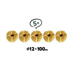 トラロープ 駐車場 太さ 標識ロープ 12mm 100m トラロープ