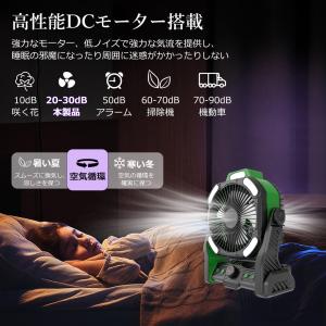 フック付き扇風機 卓上扇風機 小型扇風機 20...の詳細画像4