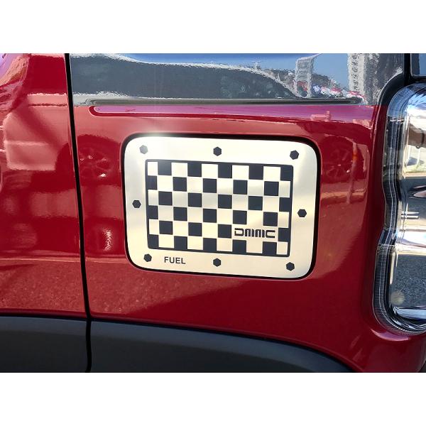 スズキ 新型ハスラー HUSTLER R2.1〜 専用 フューエルタンクパネルクローム調