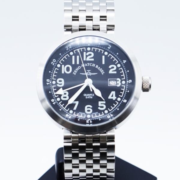 ZENO-WATCH BASEL ゼノウォッチ B554Q-GMT-a1 M (WH) パイロットウ...