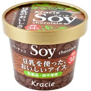 アレルギー対応お菓子　豆乳アイスsoy チョコ 100ml【冷凍】