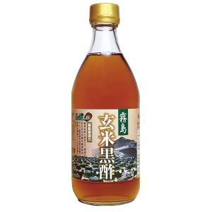 霧島玄米黒酢 500ml｜九州産玄米を厳選使用｜霧島黒酢｜mutenka-life