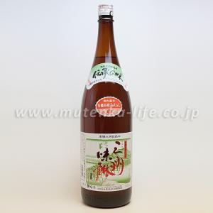 有機三州味醂 1800ml｜国内産米有機本格みりん｜角谷文治郎商店｜mutenka-life