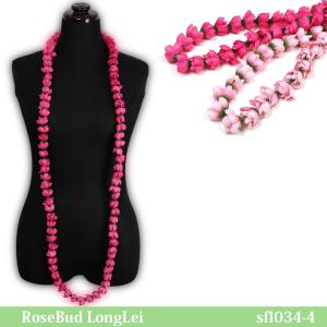 レイ フラダンス ハワイアン ローズバット ロングレイ